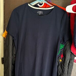 Talbots Men's Deep Blue Short Sleeve Tee